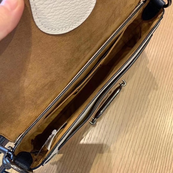 Coach Jade Shoulder Bag In Colorblock - Picture 9 of 12